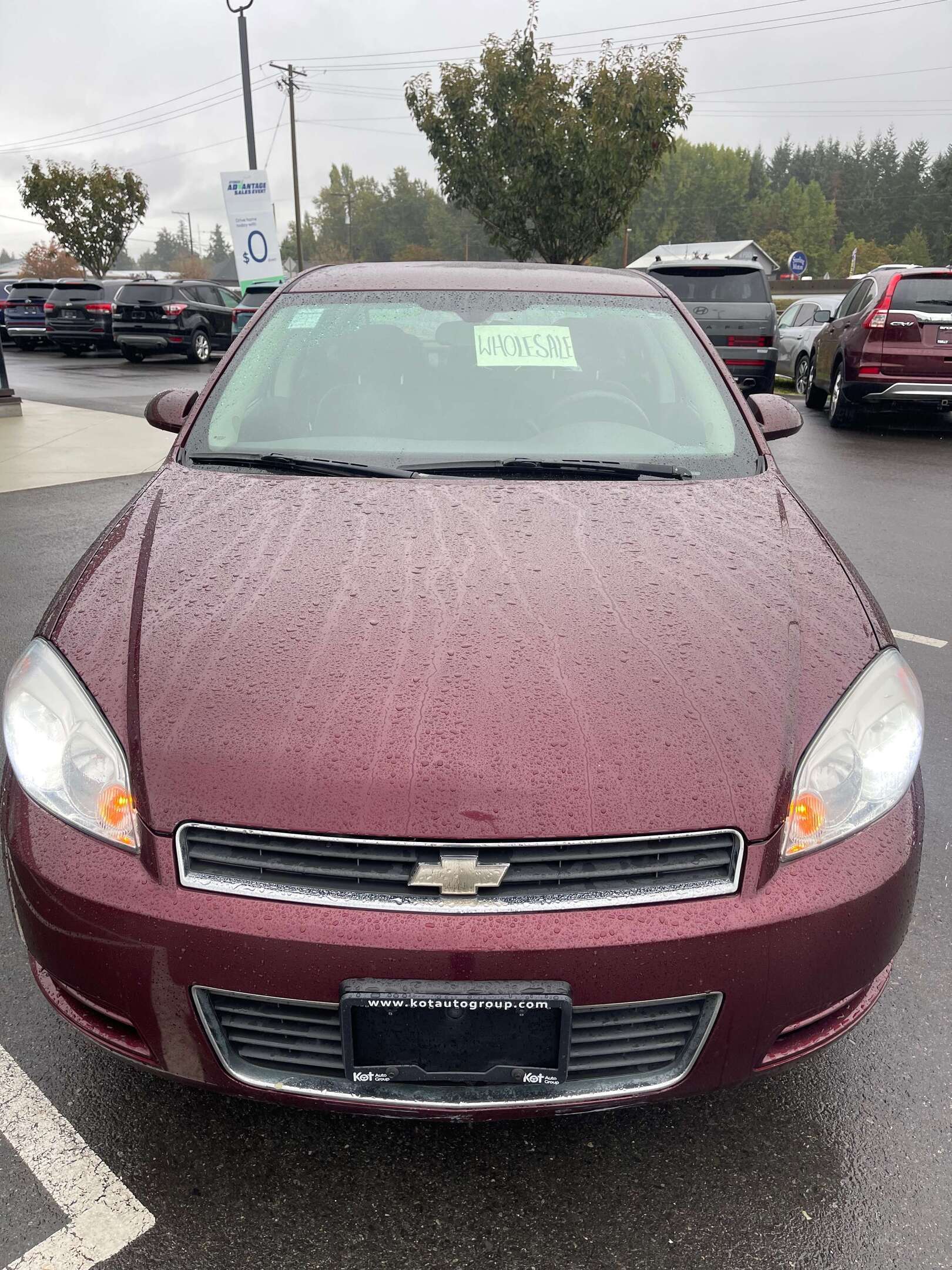  2007 Chevrolet Impala Sedan Front-Wheel Drive 4-Speed Automatic