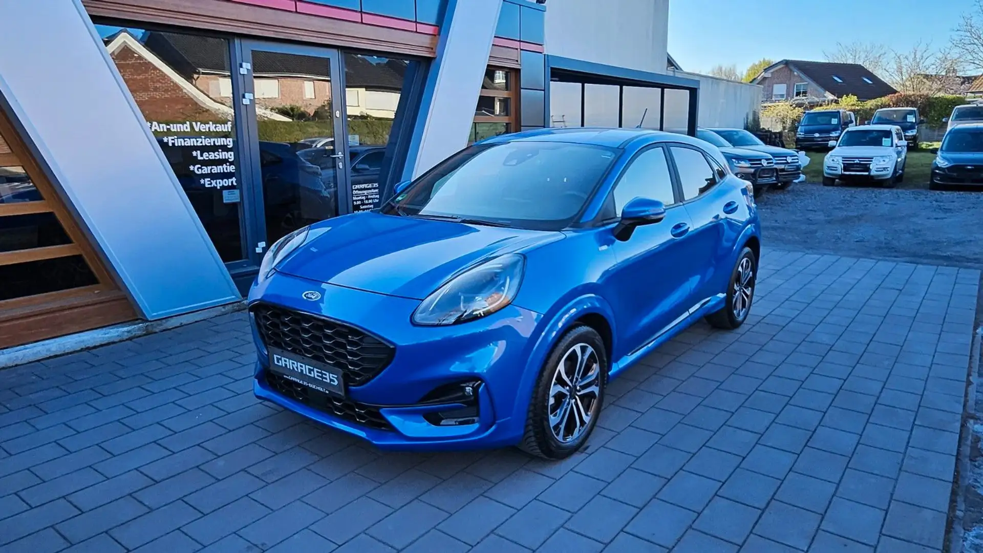 Ford Puma ST-Line Design Mild-Hybrid/NAVI/LED Blauw - 2