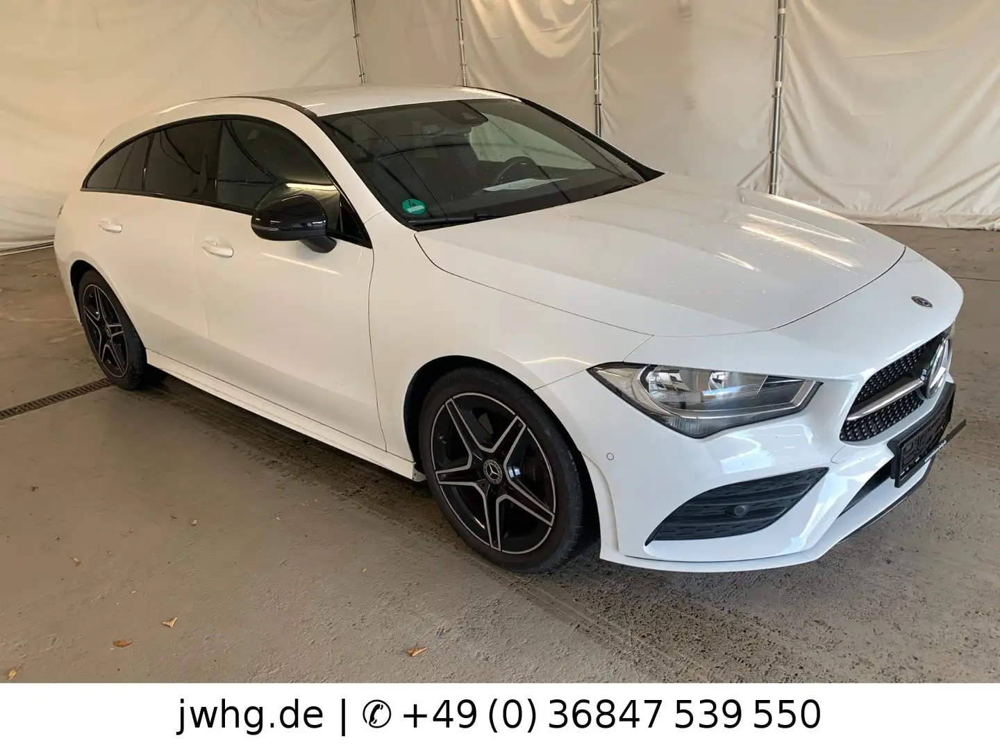 Mercedes-Benz CLA 220 AMG Line Kam Widescreen Weiß - 2