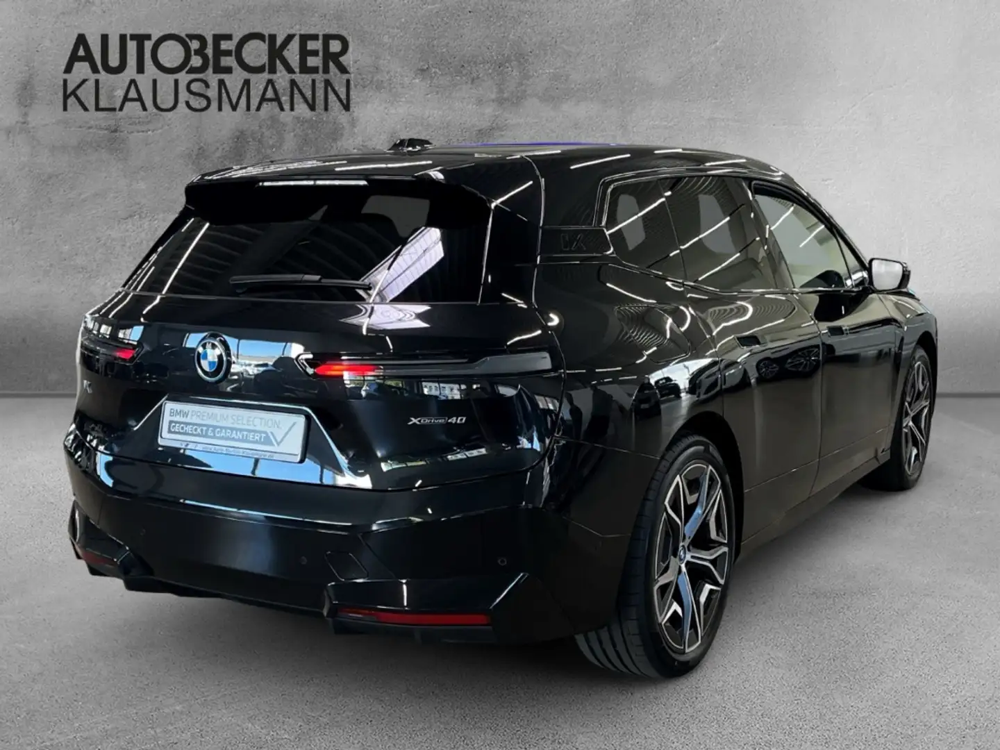 BMW iX xDrive40 SPORTPAKET LC PROF KAMERA 360° LED PDC Noir - 2