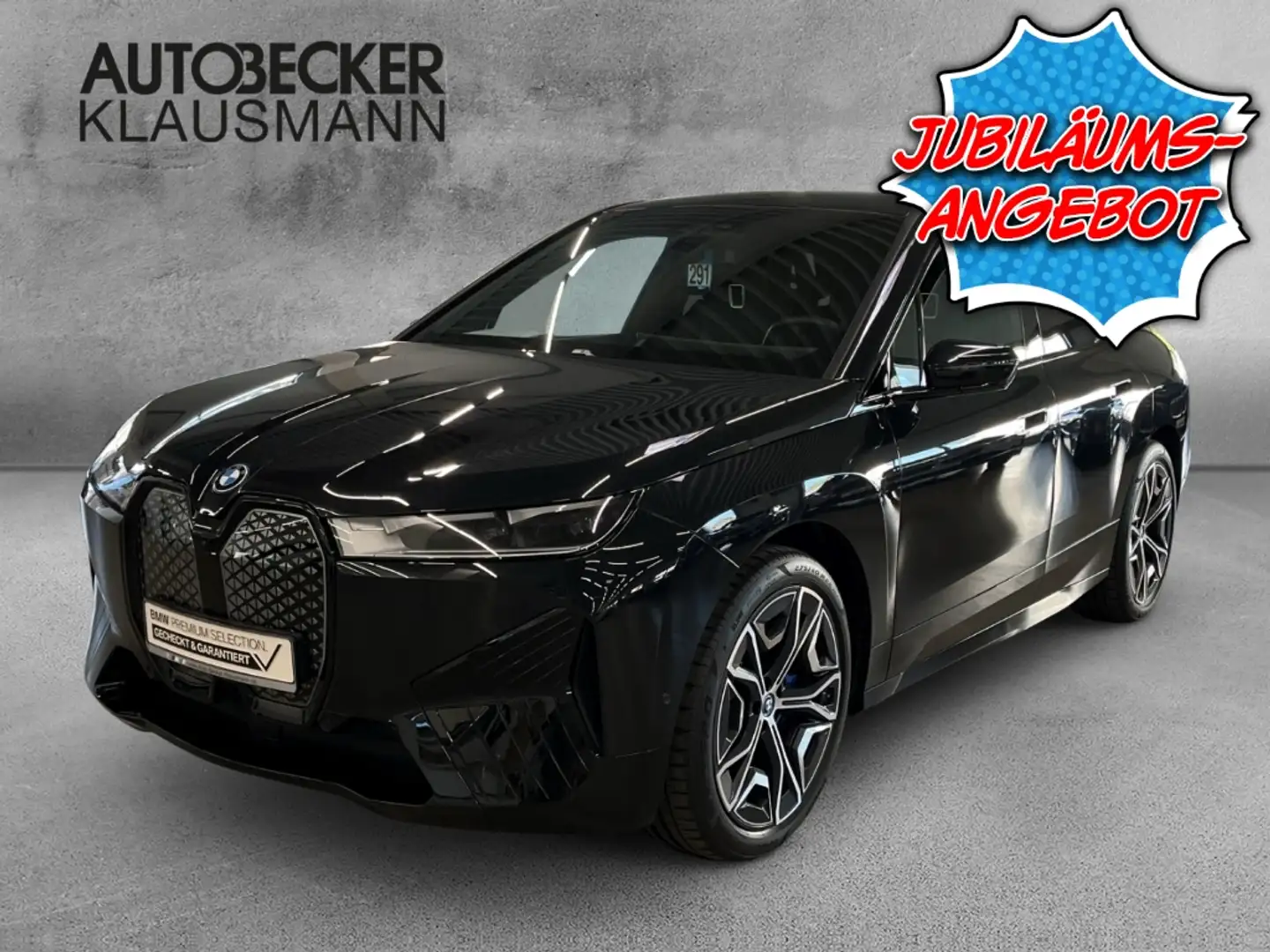 BMW iX xDrive40 SPORTPAKET LC PROF KAMERA 360° LED PDC Noir - 1