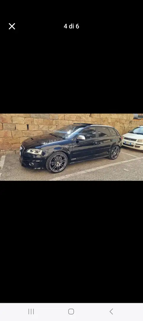 Audi S3 A3 II 2008 Sportback Sportback 2.0 tfsi quattro s Noir - 1