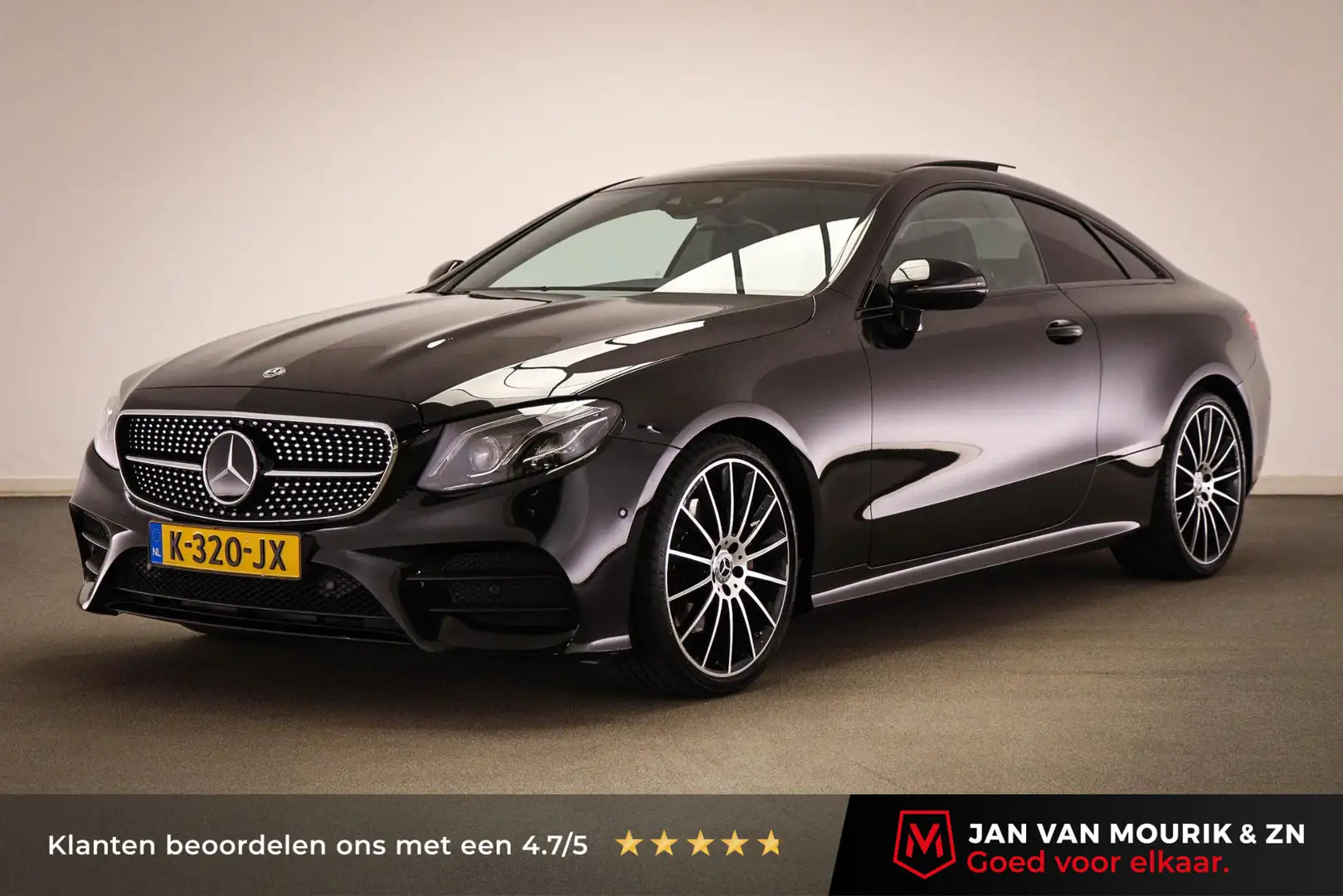 Mercedes-Benz E 200 Coupé Premium Plus | WIDESCREEN | LEDER | PANORAMA Negro - 1