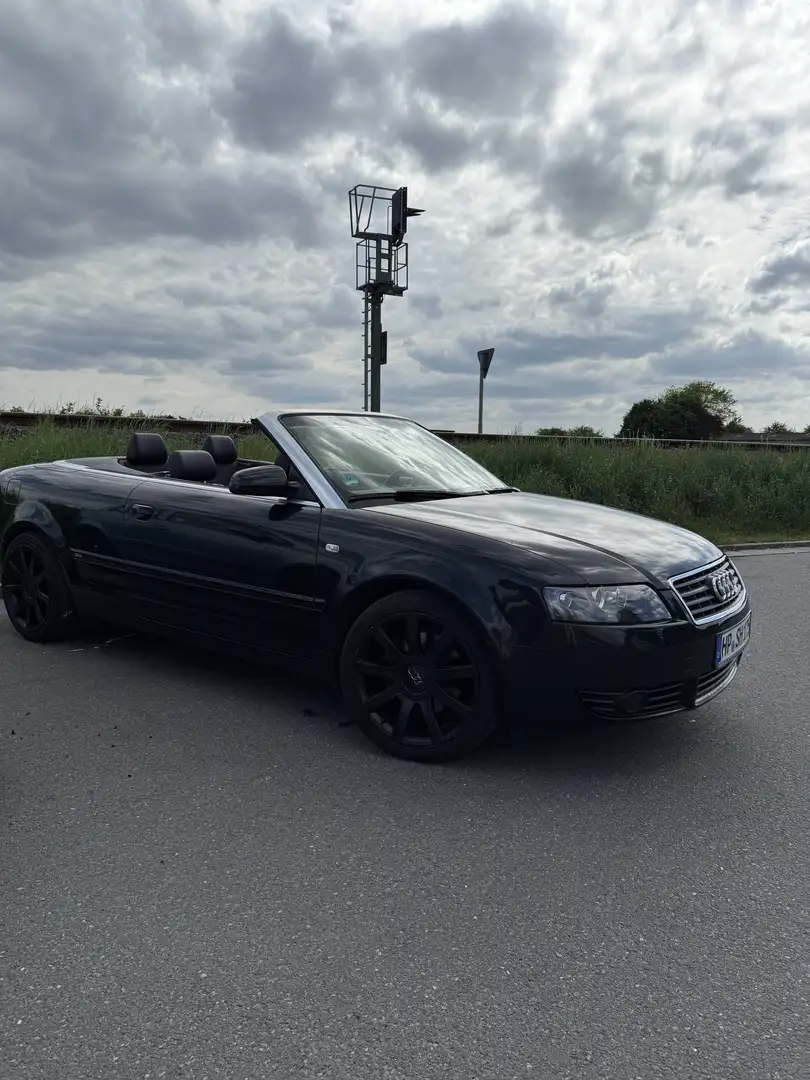 Audi A4 B6 S-Line 3.0 Cabrio Czarny - 2