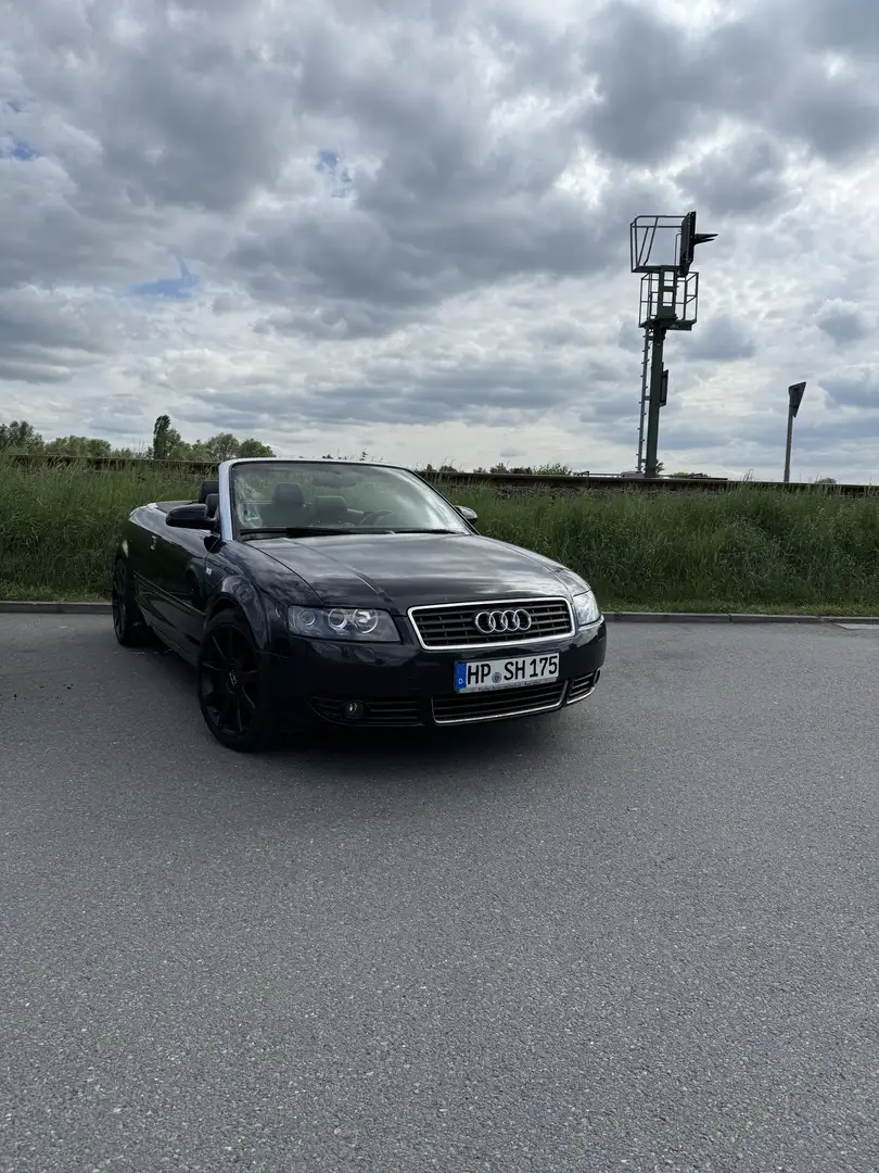 Audi A4 B6 S-Line 3.0 Cabrio Czarny - 1