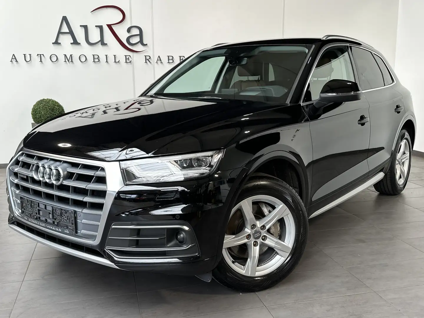 Audi Q5 40 TDI Quattro Sport NAV+LED+ACC+HUD+B&O+1HD Schwarz - 1