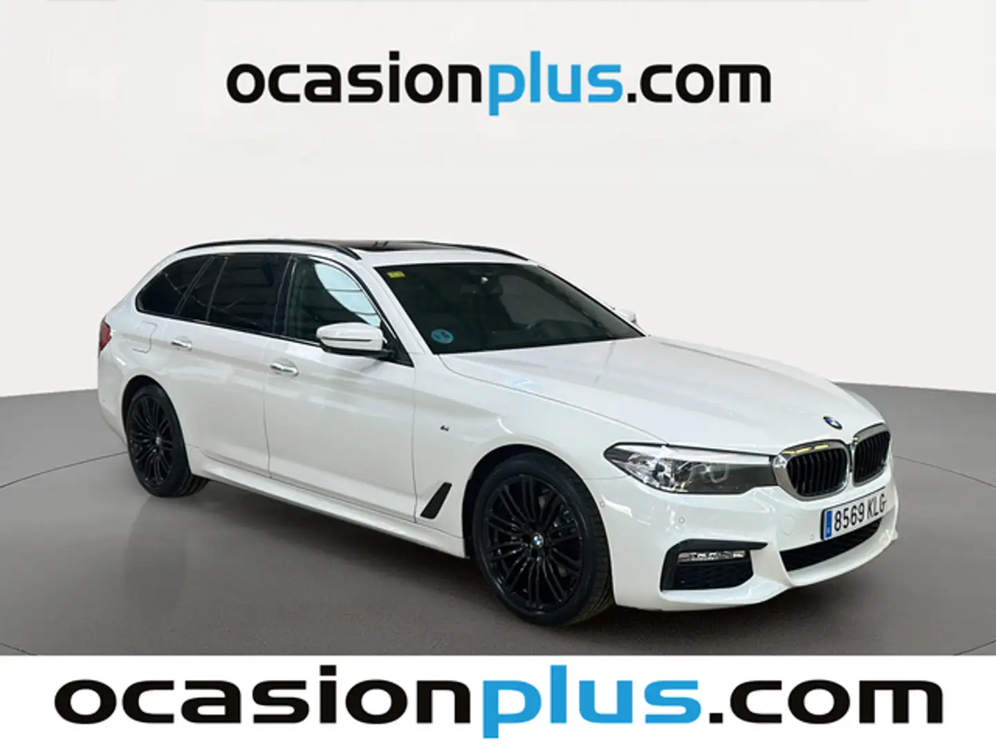 BMW 520 520iA Touring Blanc - 2