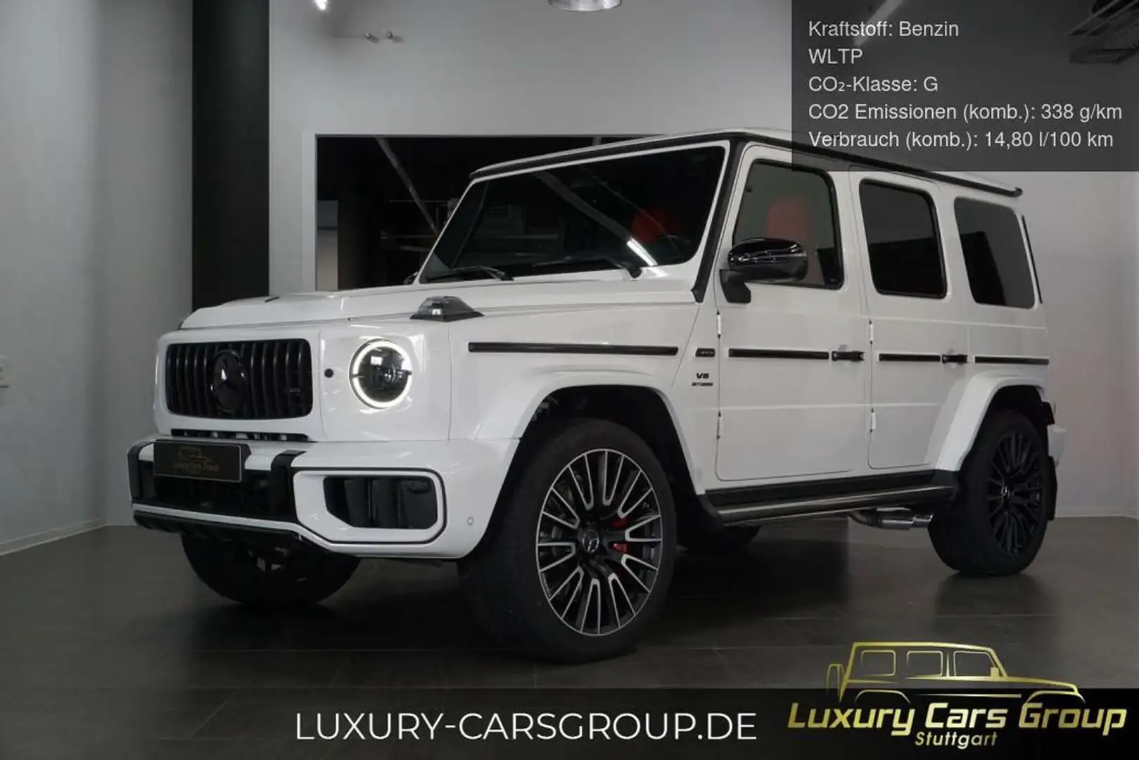 Mercedes-Benz G 63 AMG G63 AMG Night2-A22-FondEnt-Prod.2025-Carbon Weiß - 1