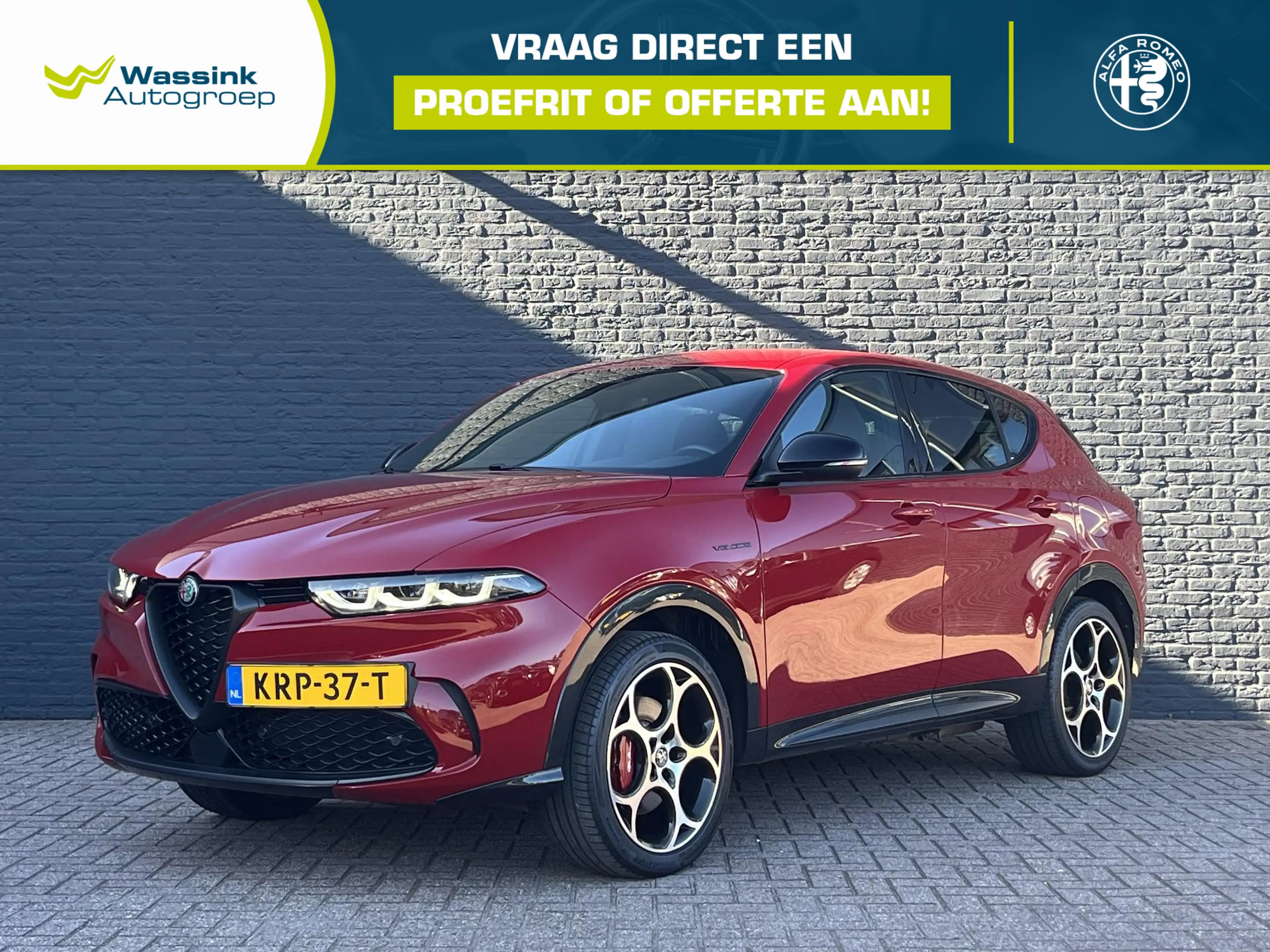 Alfa Romeo Tonale 1.3T PHEV Veloce Elektrisch tot 80km WLTP Range |