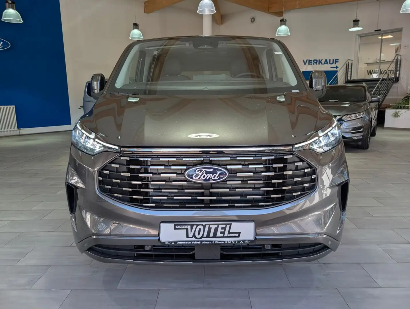 Ford Tourneo Custom Tit. 2.0 L1 SOFORT! Gris - 2