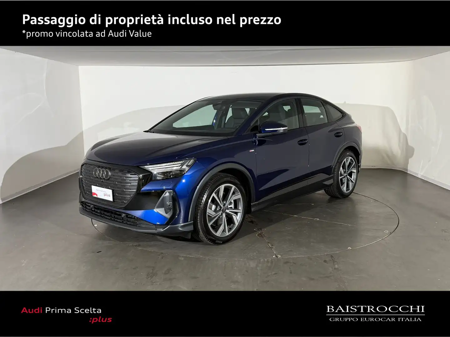Audi Q4 e-tron sportback e-tron 45 s line edition quattro 286cv Blu/Azzurro - 1