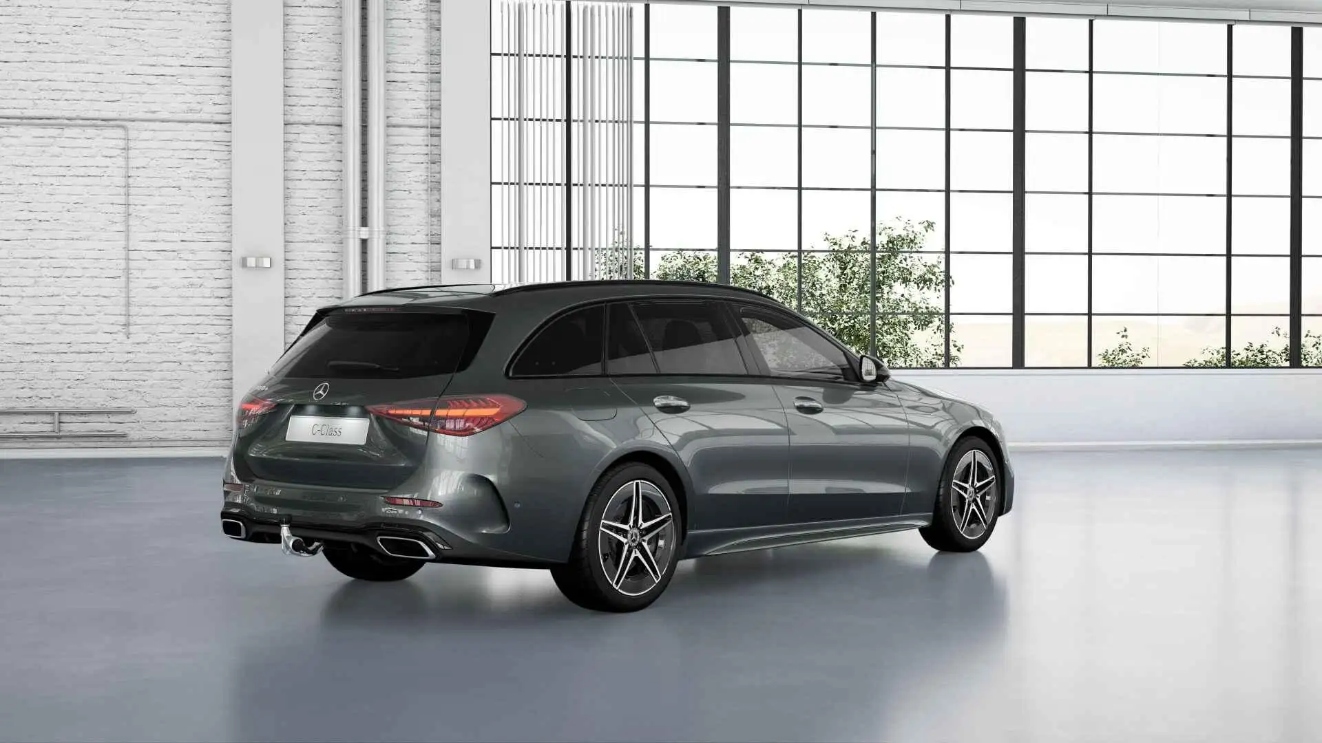 Mercedes-Benz C 300 Estate e AMG Line | Night | Panoramadak | Trekhaak Grau - 2