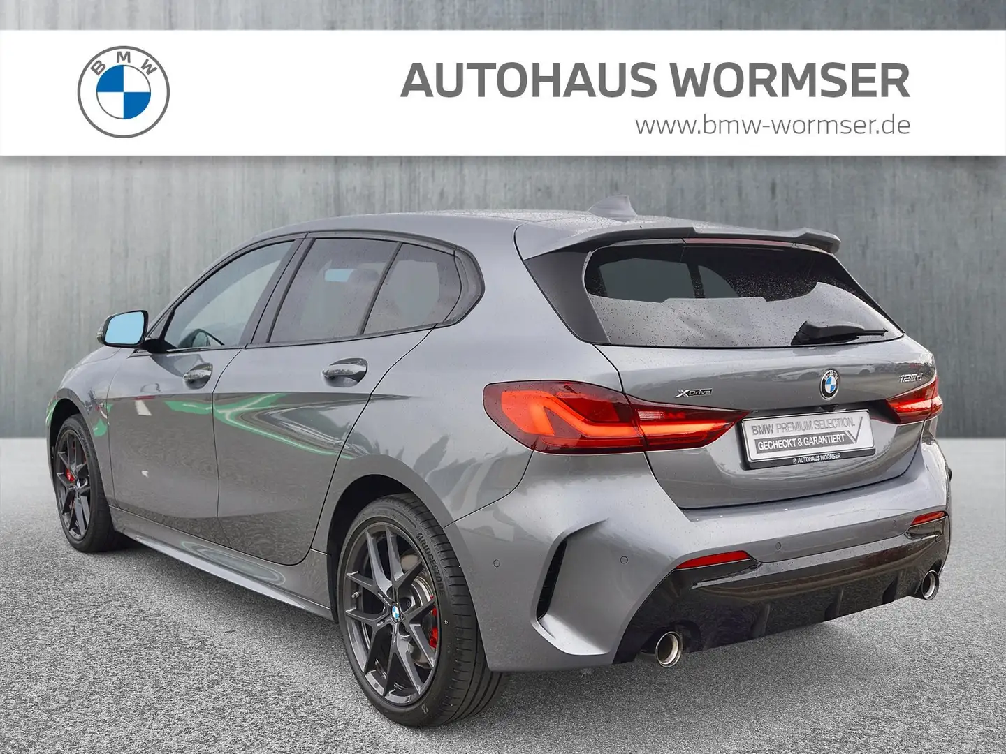 BMW 120 d xDrive Hatch M Sport HK HiFi DAB LED WLAN Grau - 2