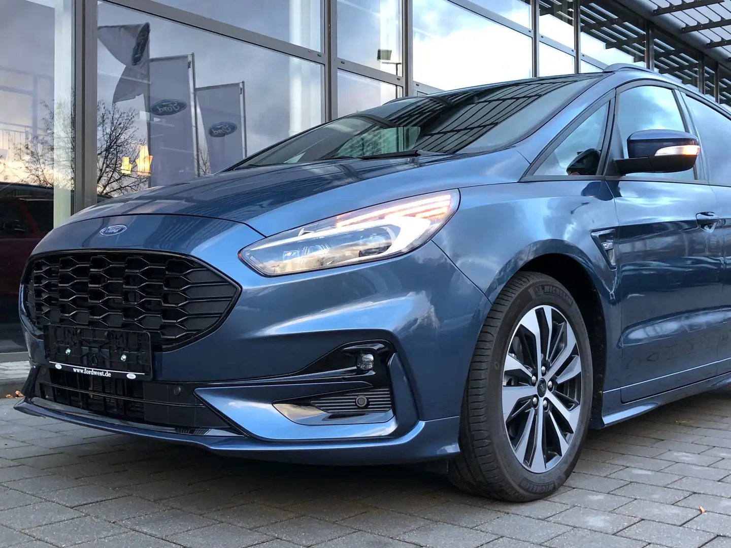 Ford S-Max 511 S-Max 2.5 Duratec FHEV Hybrid ST-Line Azul - 2