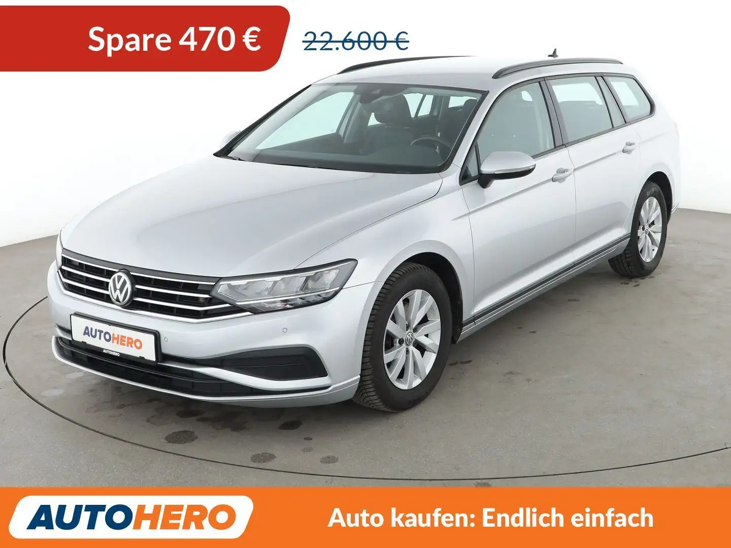 Volkswagen Passat 1.5 TSI ACT Aut.*NAVI*LED*ACC*PDC*SHZ* Grau - 1