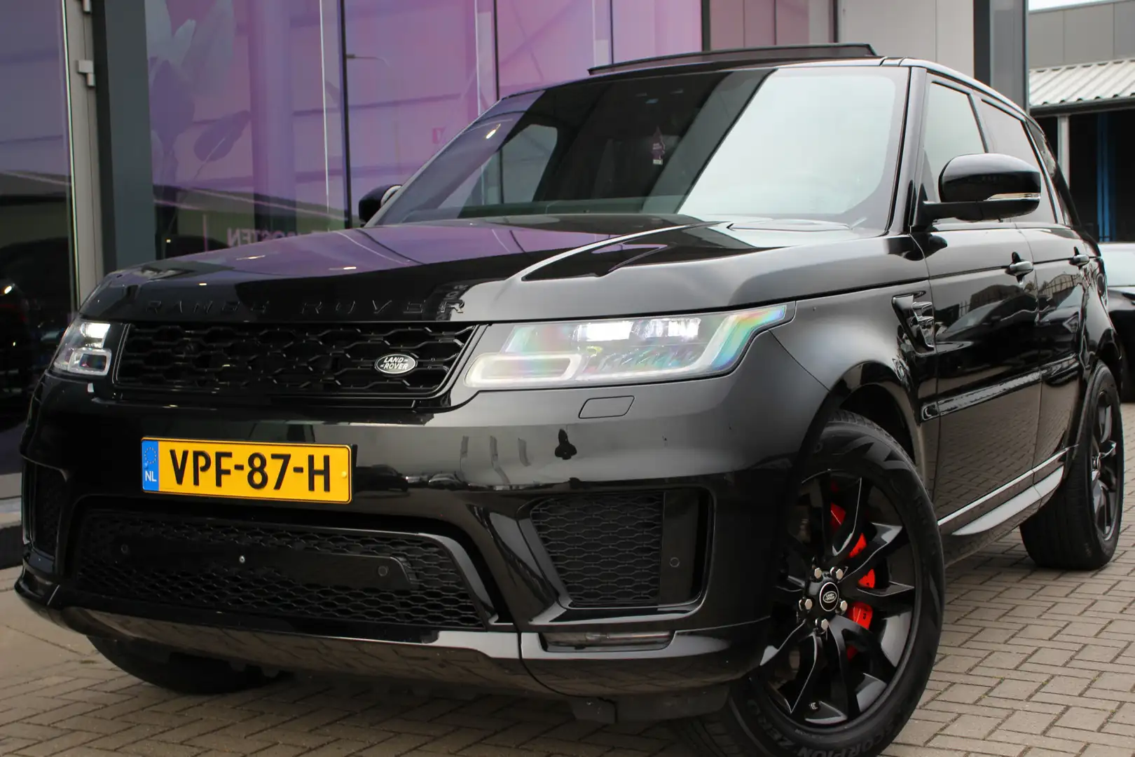 Land Rover Range Rover Sport 3.0 SDV6 BLACK EDITION | GRIJSKENTEKEN | VOL OPTIE Fekete - 2
