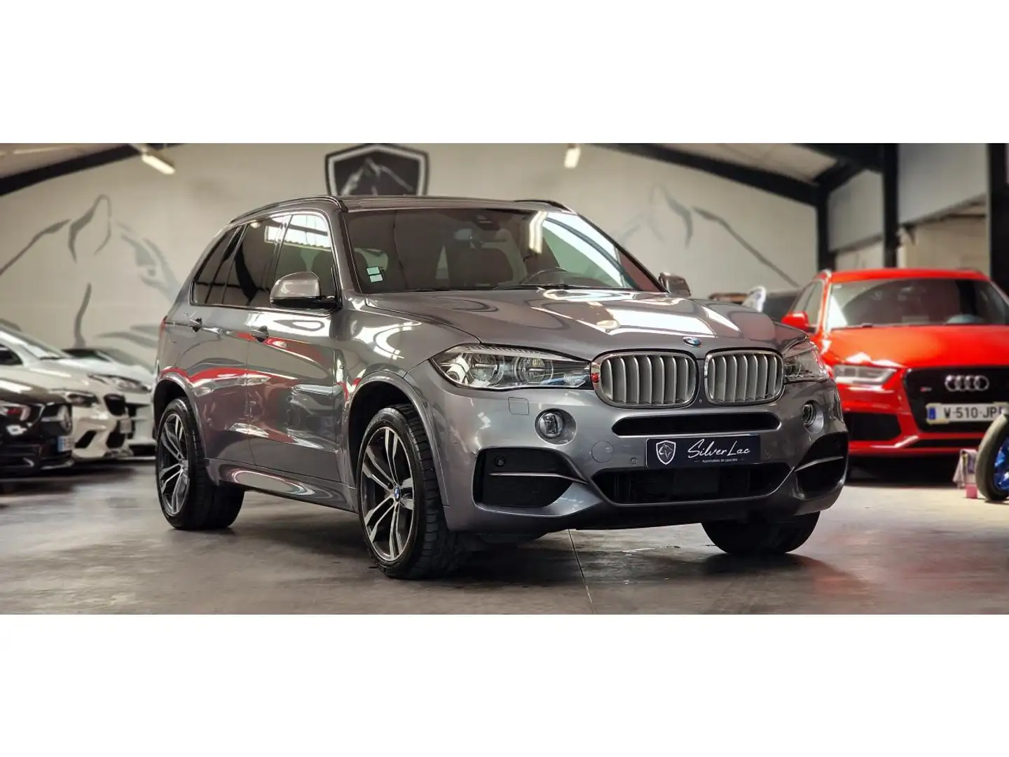 BMW X5 M50d - BVA Sport 5pl  F15 F85 M50d Bleu - 1