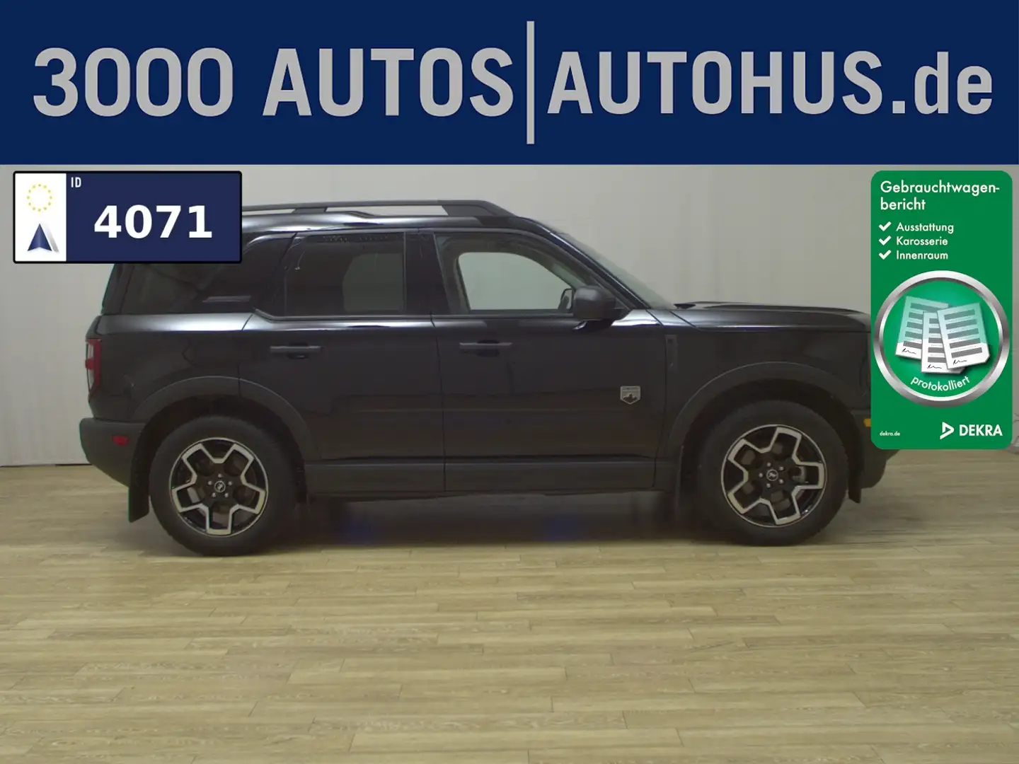 Ford Bronco 1.5 EB Big Bend 4x4 Navi LED AHK Schwarz - 1