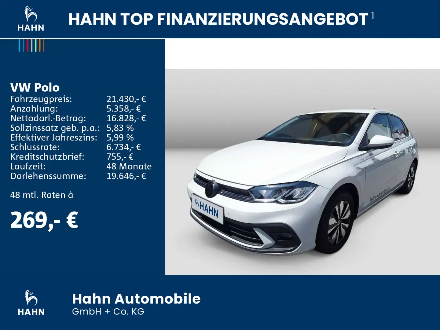 Volkswagen Polo 1.0TSI DSG Move LED PDC Navi-Vorb. Sitzheiz Grau - 2