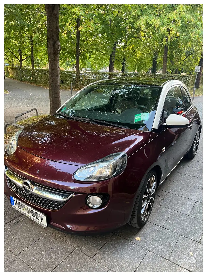 Opel Adam hochwertige Ausstattung, stets Kundenservice & TÜ Violett - 1