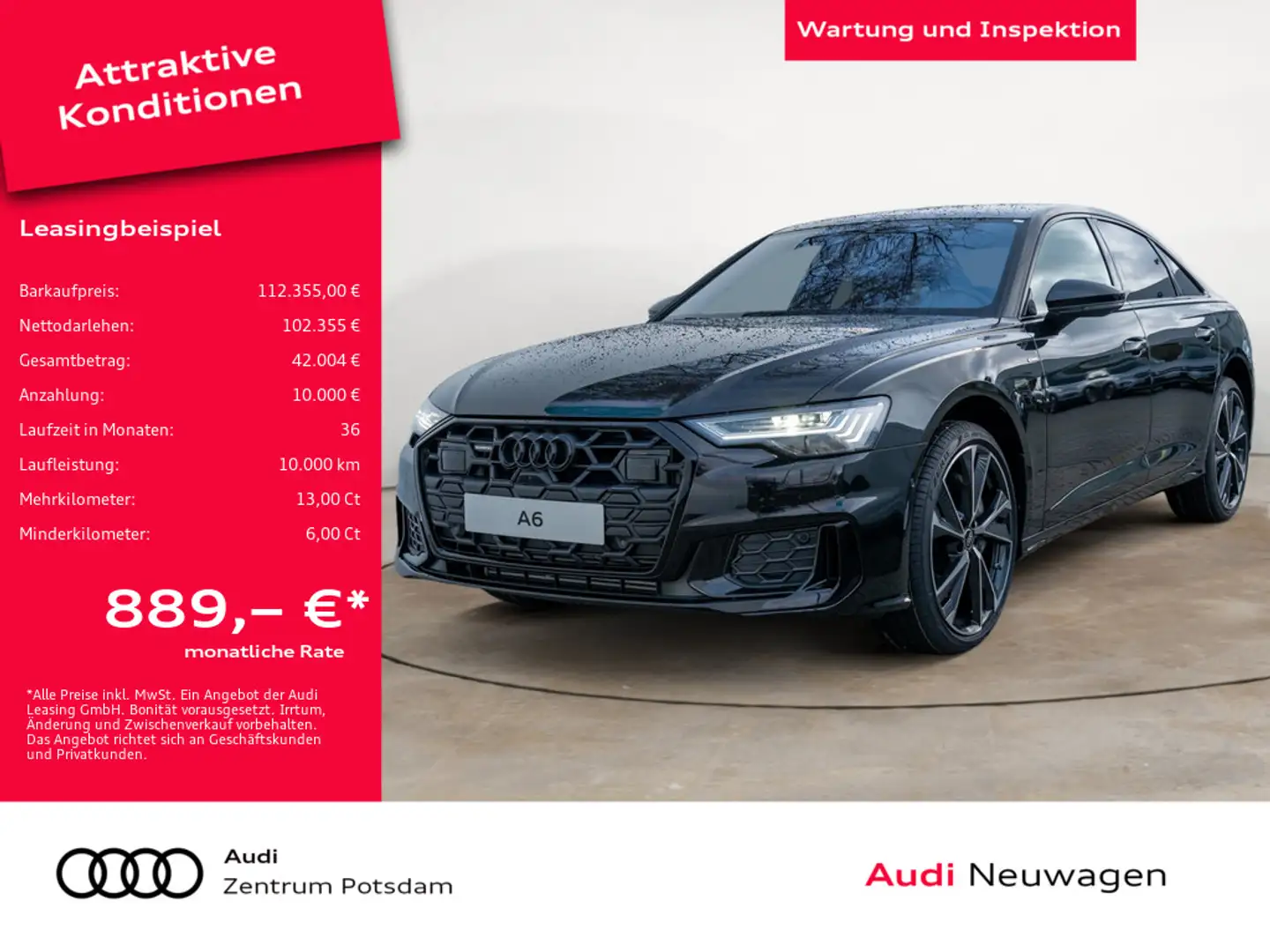 Audi A6 Limousine S line 55 TFSI quattro - 1