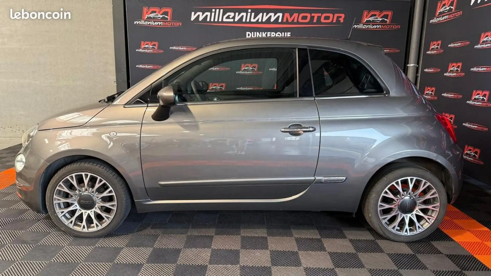 Fiat 500 star 1.0 hybrid 70cv garantie 6 mois Gris - 2