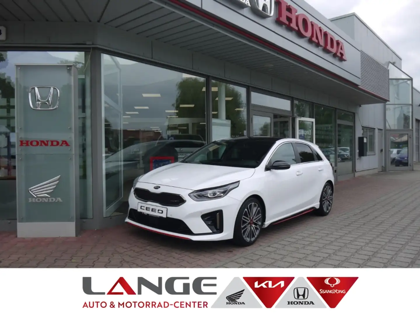 Kia Ceed / cee'd 1.6T-GDI EU6d 1.6 T DCT GT Weiß - 1