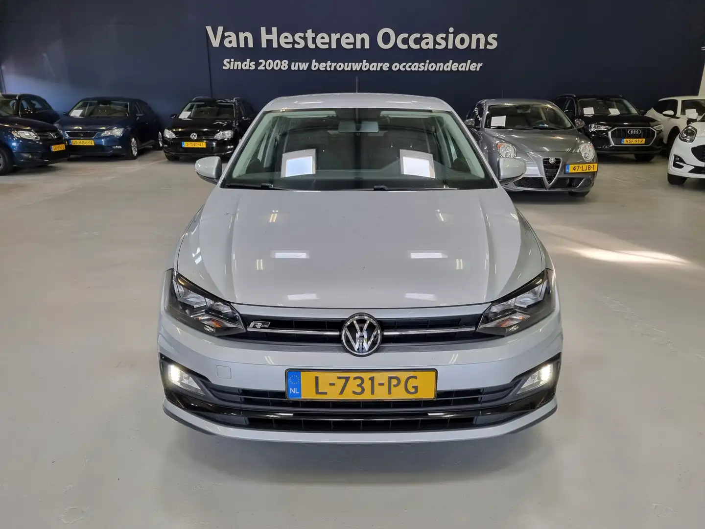 Volkswagen Polo 1.0 TSI R-Line Edition ✅ORIGINEEL NL ✅CARPLAY Gris - 2