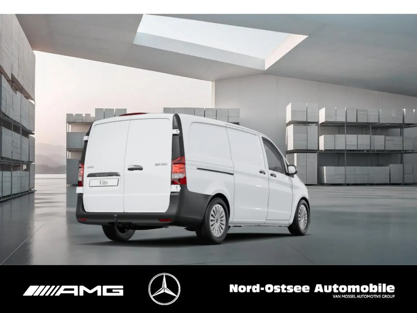 Mercedes-Benz Vito 116 NEUES MODELL AHK NAVI KAMERA MBUX TEMPO Weiß - 2