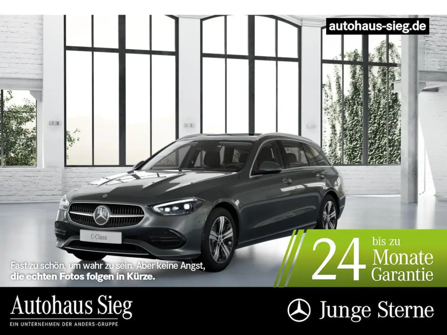 Mercedes-Benz C 220 d T AVANTGARDE+Pano+AHK+Navi+LED+DISTR+Kam Gris - 1