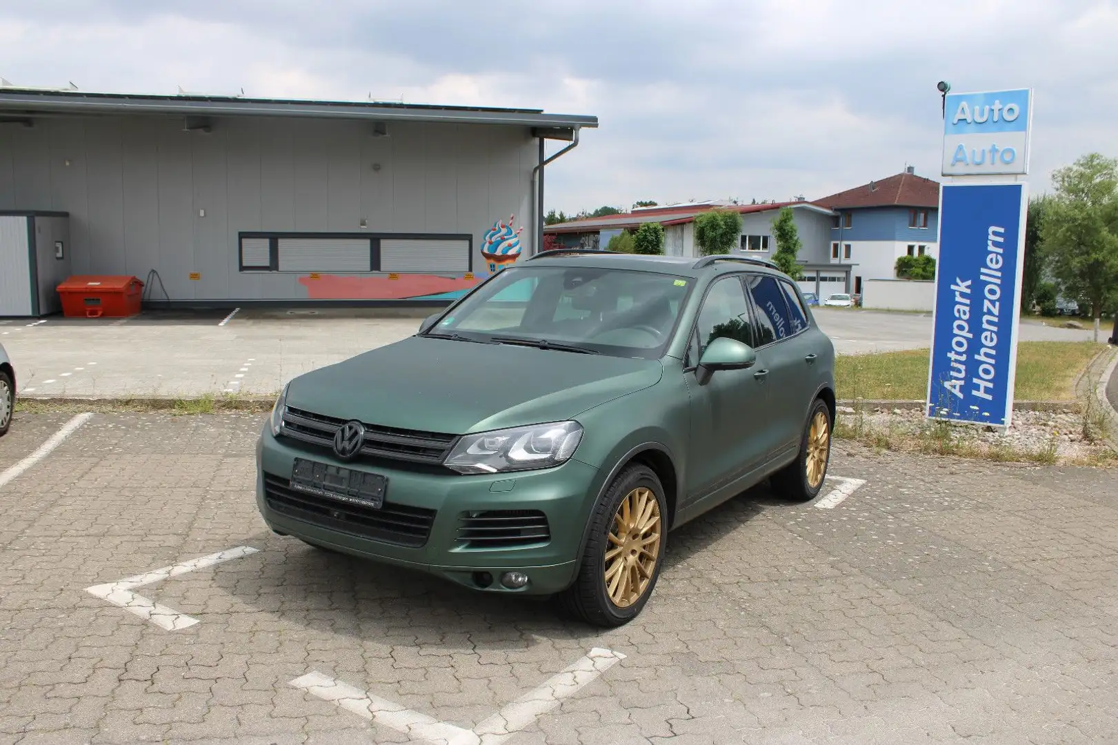 Volkswagen Touareg 4.2 V8 TDI *VOLLAUSSTATTUNG*EXCLUSIVE* Barna - 1