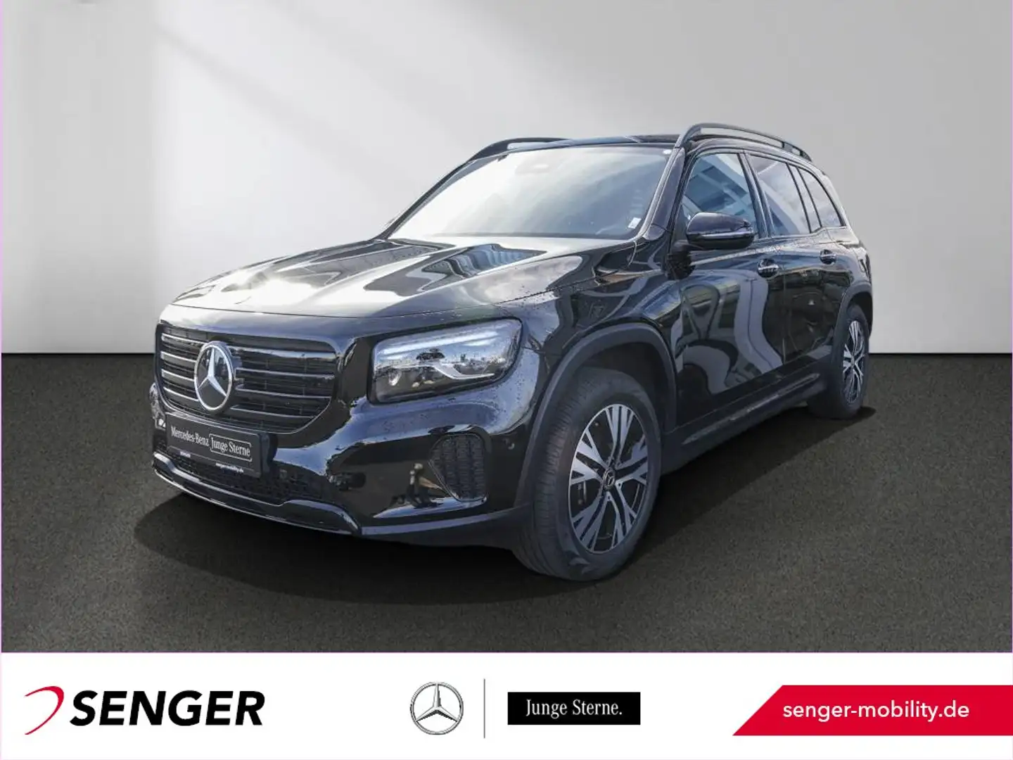 Mercedes-Benz GLB 220 d 4M Progressive Night Panorama Standhzg Noir - 1