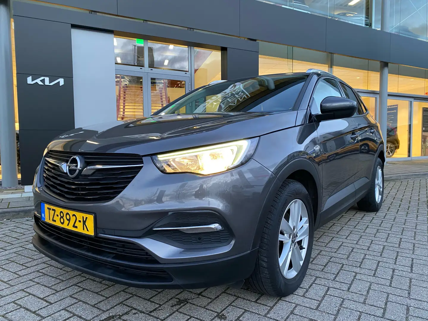 Opel Grandland X 1.2 Turbo Business + | Carplay | Camera | Info Fra Grijs - 2