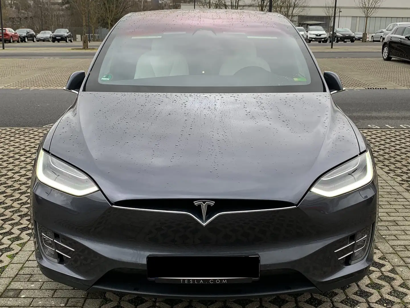 Tesla Model X Ludicrous Performance Midnight Silver Metallic Срібний - 1