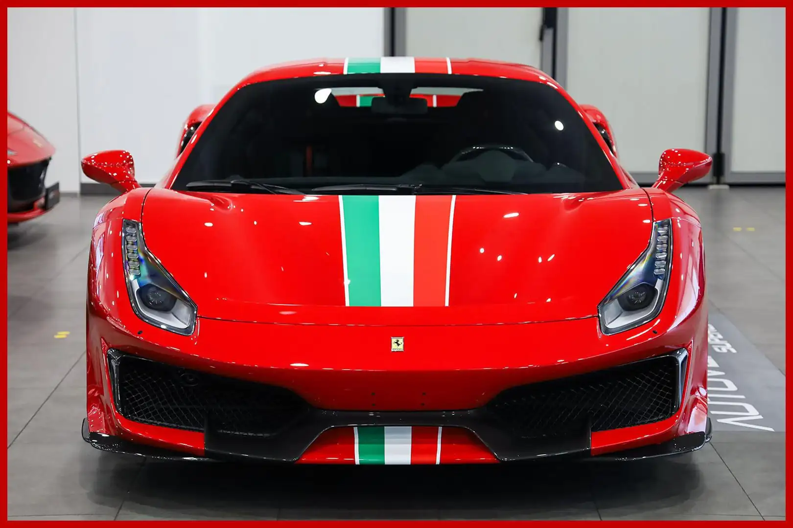 Ferrari 488 Pista - SEDILI RACING - SCUDETTI Rosso - 2