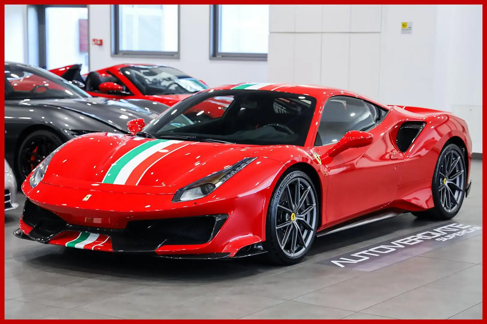 Ferrari 488 Pista - SEDILI RACING - SCUDETTI Rosso - 1