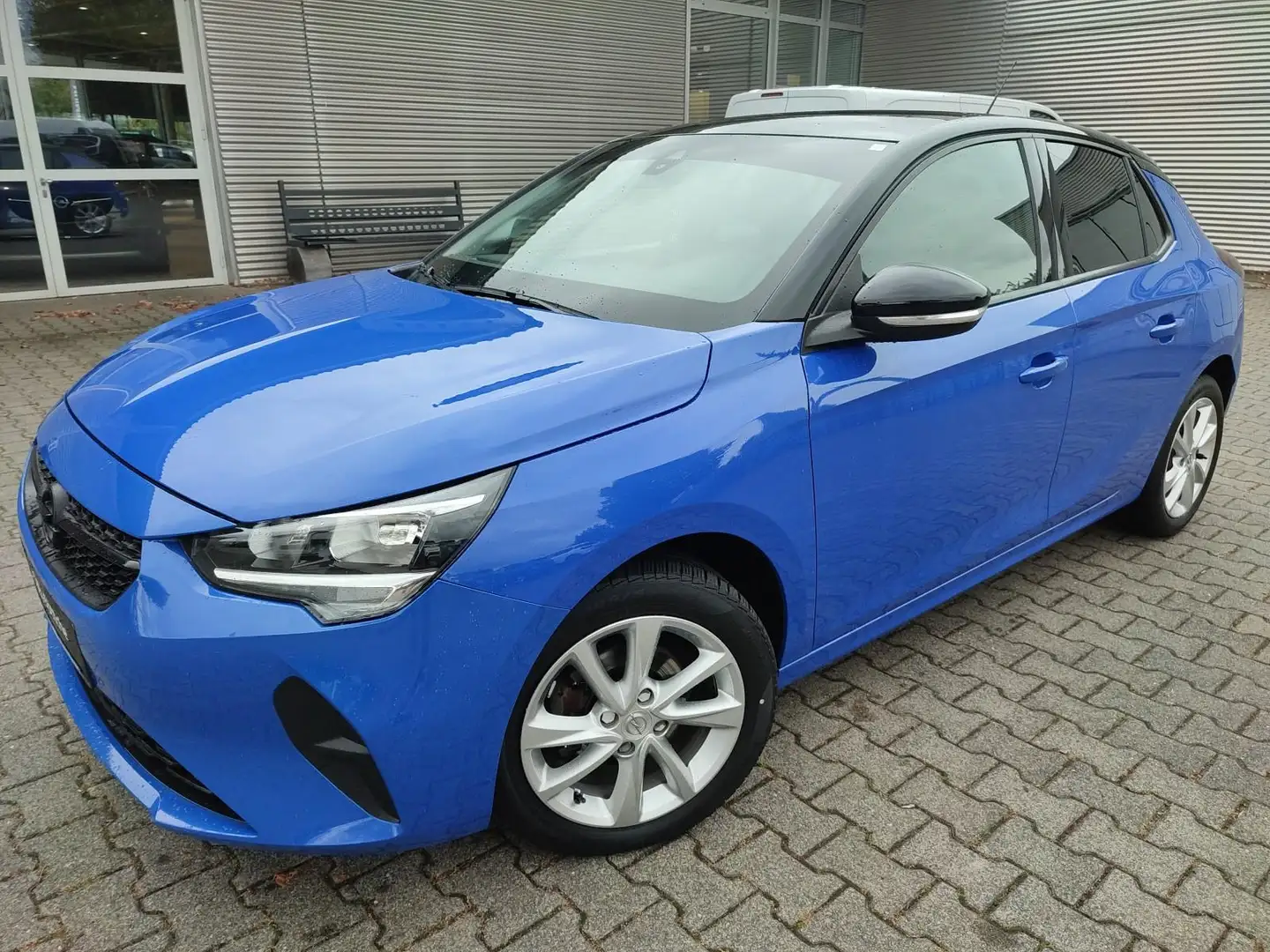 Opel Corsa F Edition,Klima,SHZ,Tempomat,El. FH,ZV,Bluetooth Bleu - 1