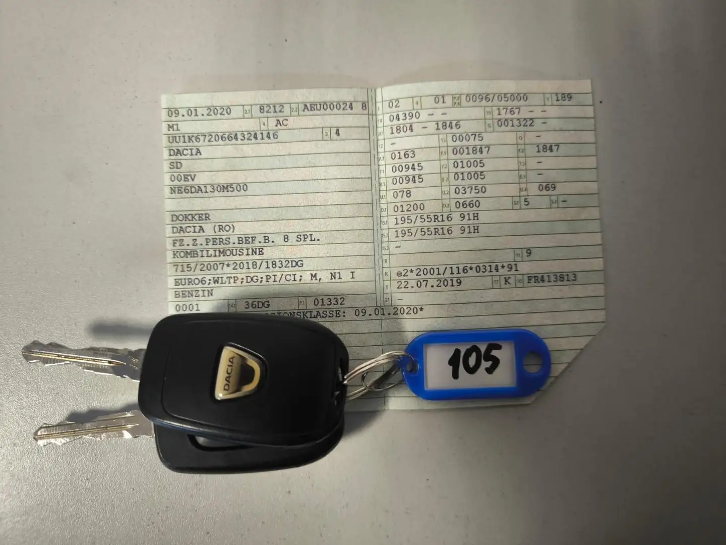 Dacia Dokker Stepway Plus 1.3 TCE Zylinderkopfdichtung Noir - 2