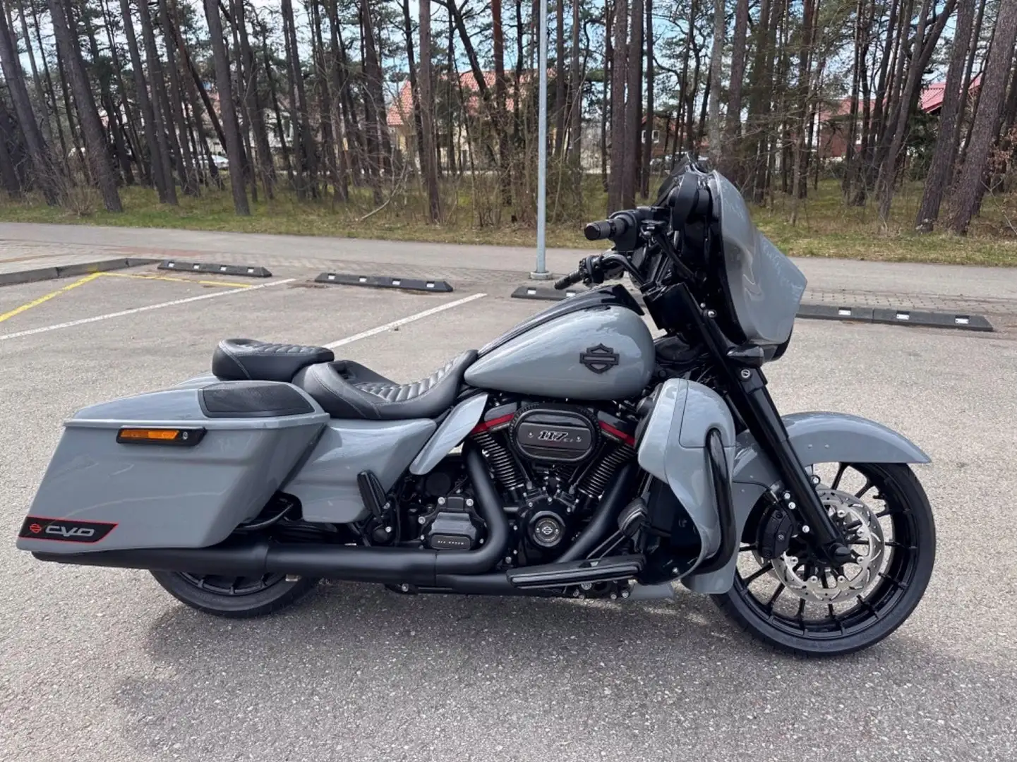 Harley-Davidson Street Glide CVO Grau - 2