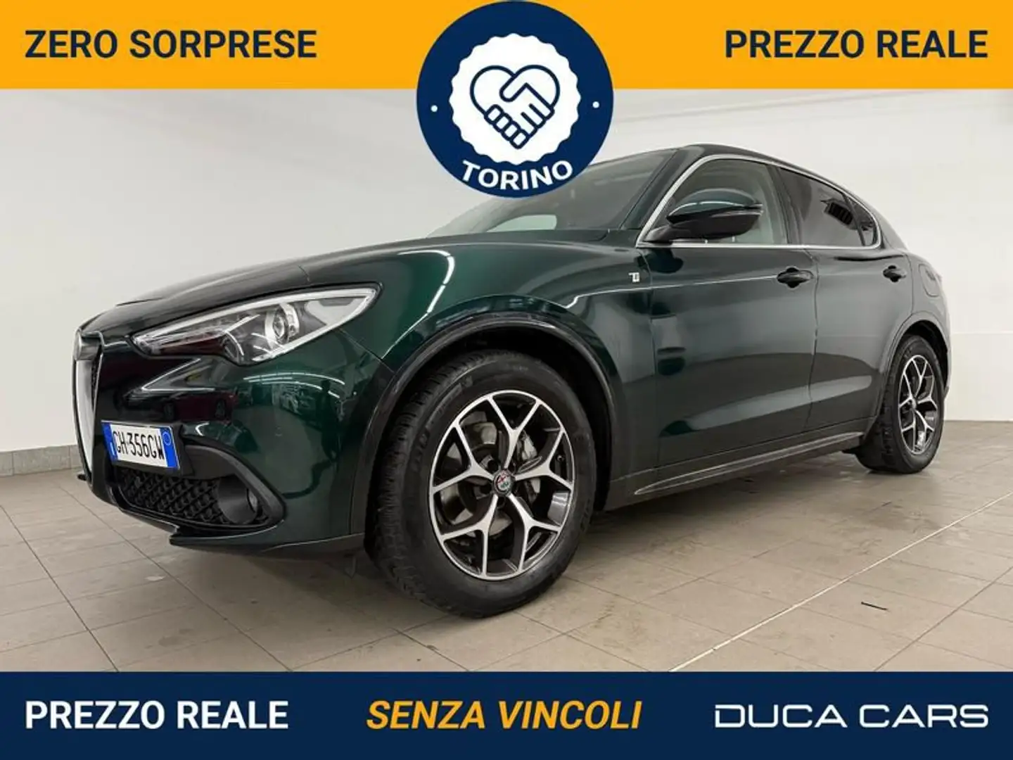 Alfa Romeo Stelvio 2.2 Turbodiesel 210 CV AT8 Q4 Ti Green - 1