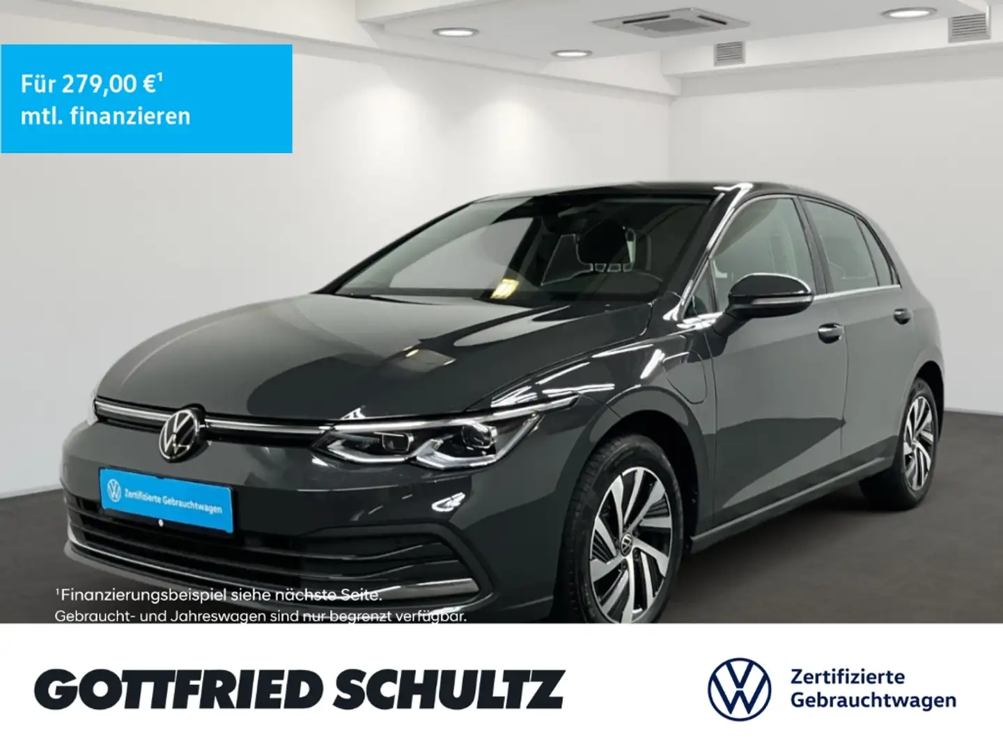 Volkswagen Golf VIII 1.4 TSI DSG eHybrid LED NAV ACC SHZ Style Grau - 1