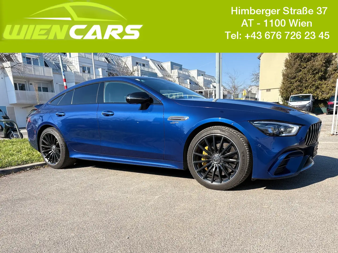 Mercedes-Benz AMG GT 43 4MATIC+*PANO*SOFT*BURMSTR.*LUFT*360° Blau - 1