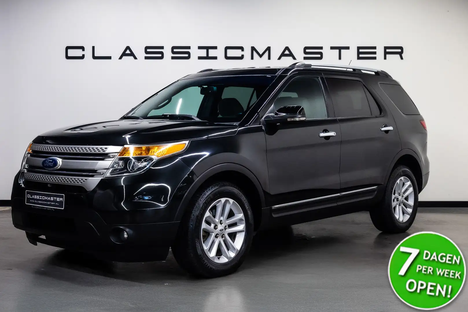 Ford Explorer XLT 7 Persoonsuitvoering Dealer auto Zwart - 1