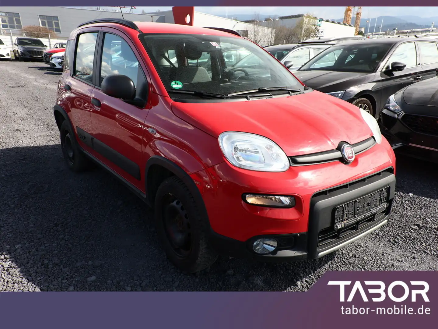 Fiat Panda 0.9 TwinAir 85 4x4 Wild SHZ Klima Ucon Rot - 2