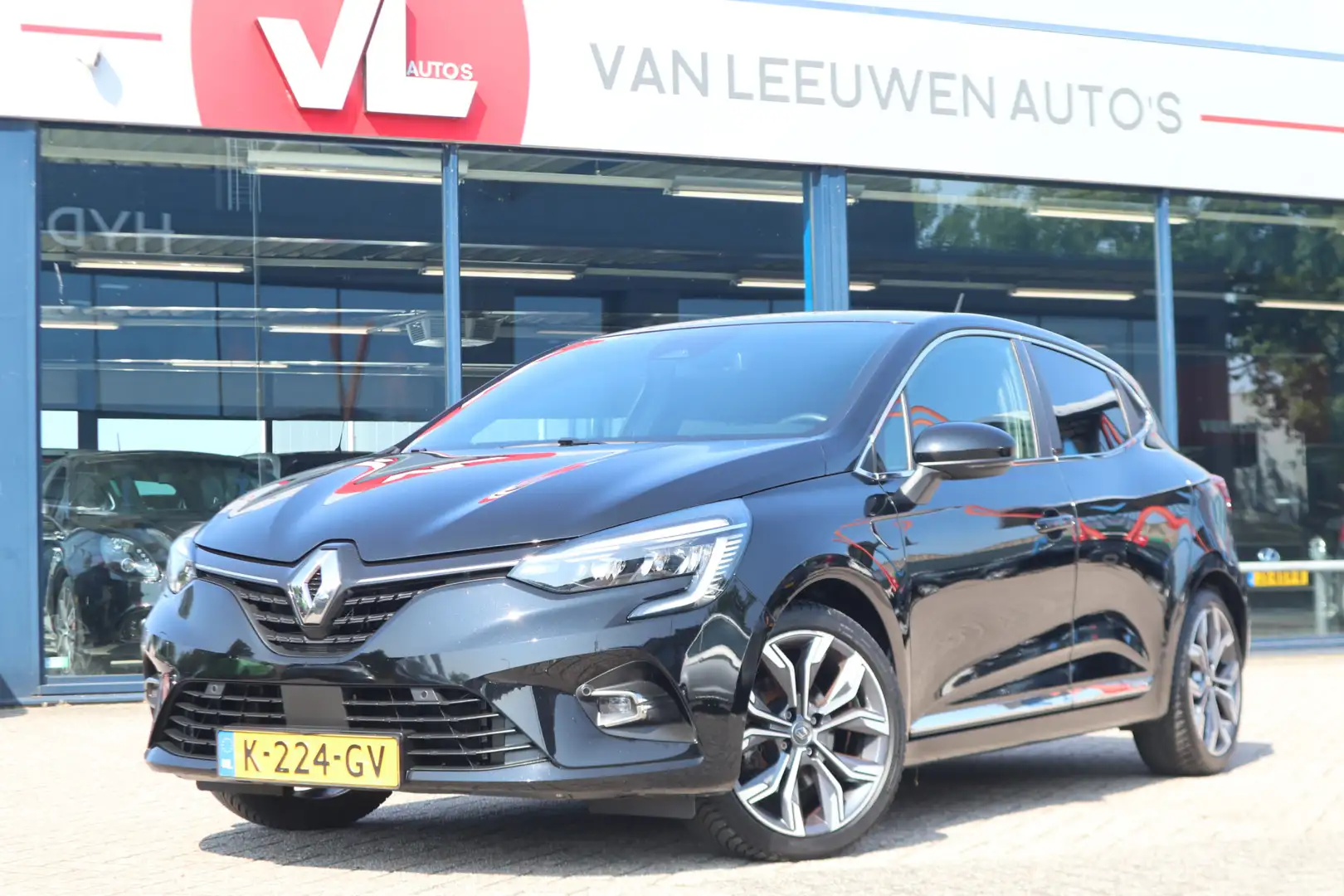 Renault Clio 1.6 E-Tech Hybrid 140 Intens | Navi | Clima | Lane Zwart - 1