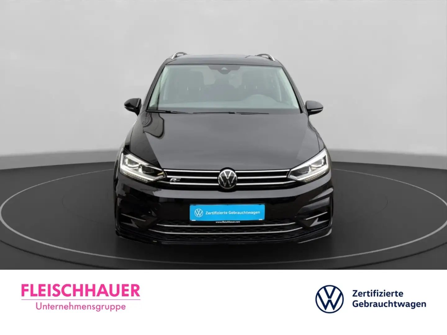 Volkswagen Touran Comfortline 1.5 TSI R-Line+GRA+LKA+BSD+SHZ+RFK+LED Schwarz - 2
