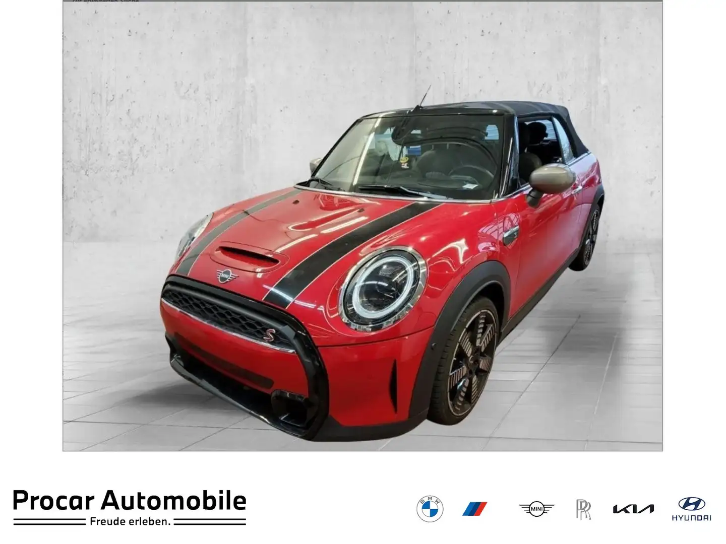 MINI Cooper S Cabrio Cooper S Cabrio HUD ACC RFK NAVI LED PDC V+H LM Rot - 1