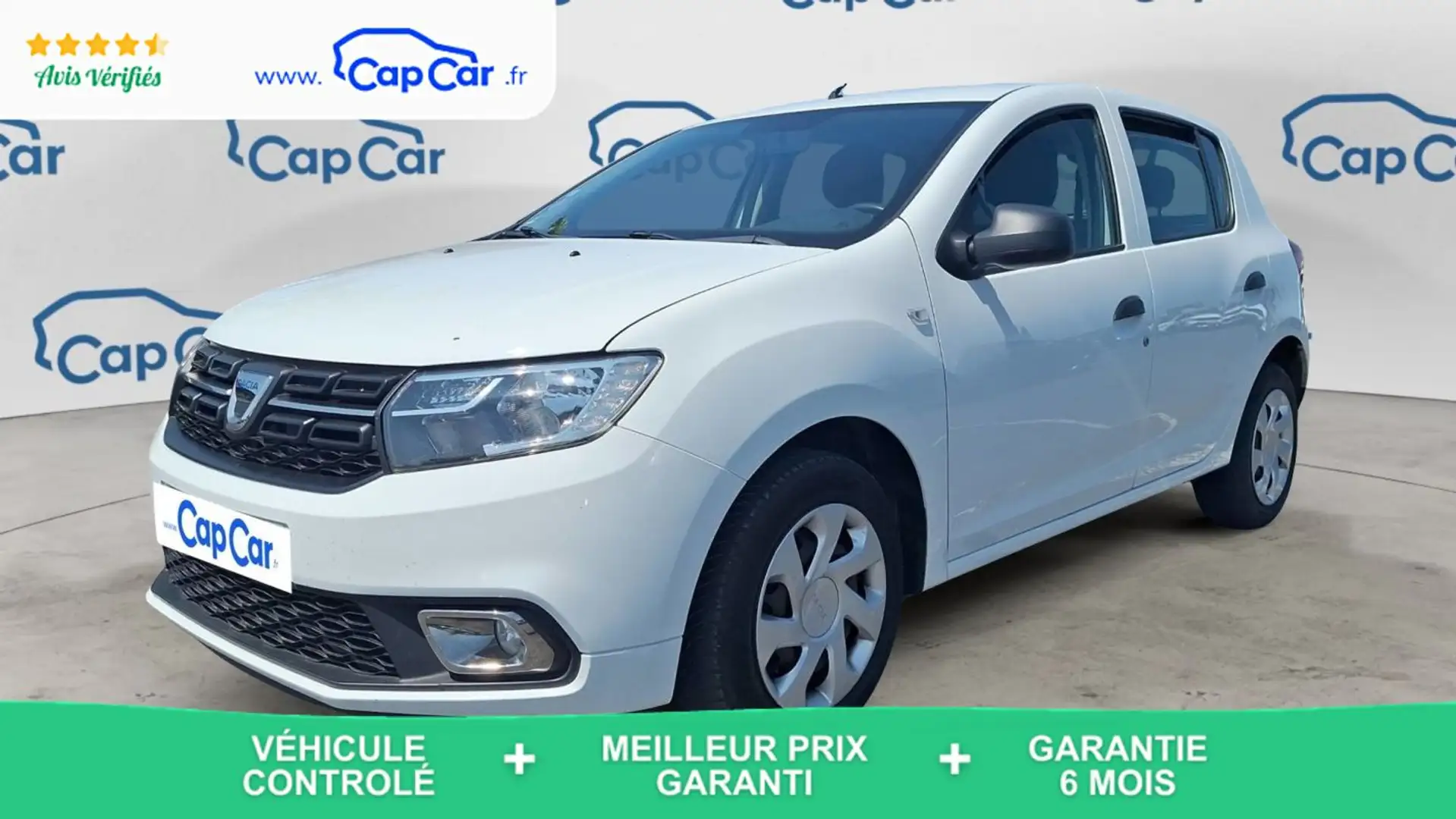 Dacia Sandero II 1.0 SCe 75 Ambiance Blanc - 1