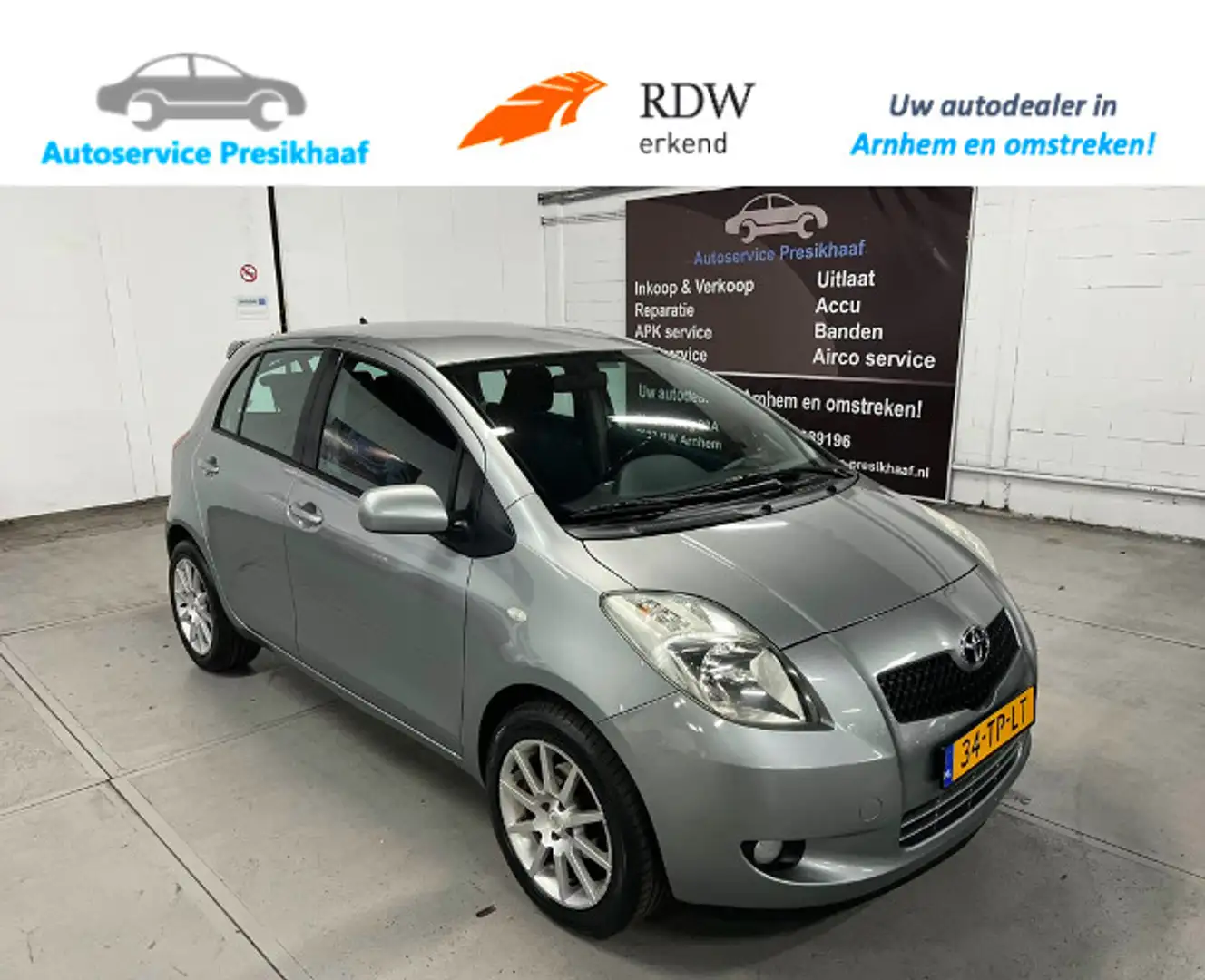 Toyota Yaris 1.3 VVTi Luna MMT Automaat NAP / CRUISE CONTROL Grigio - 1