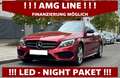 Mercedes-Benz C 200 AMG Line | LED | LEDER | NIGHT PAKET Rot - thumbnail 1
